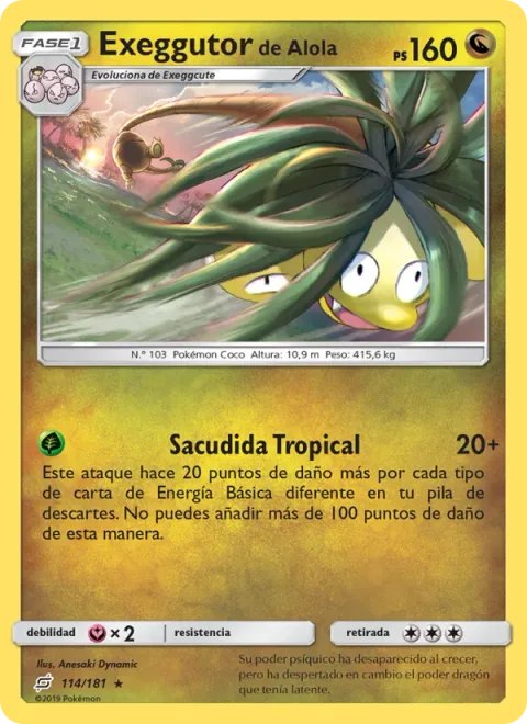 Alolan Exeggutor [Tropical Shake]