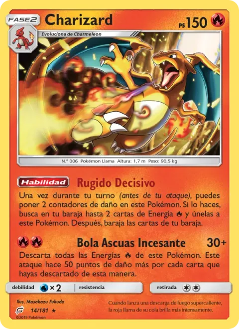 Charizard [Roaring Resolve | Continuous Blaze Ball]