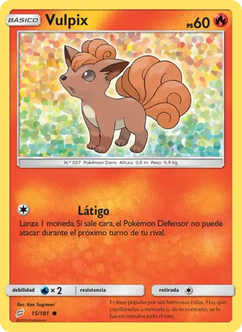 Vulpix [Tail Whip]