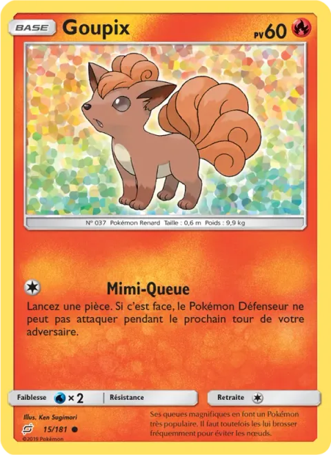 Vulpix [Tail Whip]