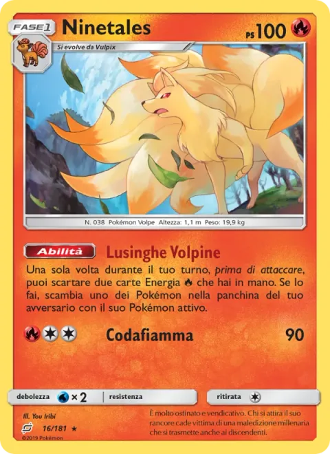 Ninetales [Nine Temptations | Flame Tail]