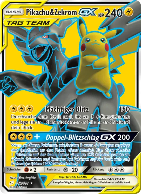 Pikachu & Zekrom GX [Full Blitz | Tag Bolt GX]