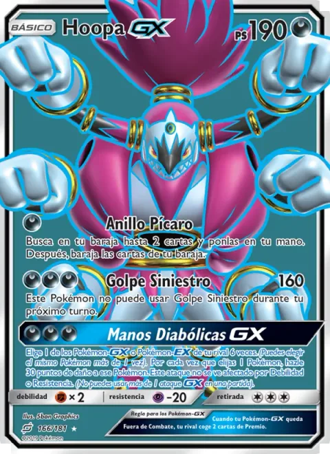 Hoopa GX [Rogue Ring | Dark Strike | Devilish Hands GX]