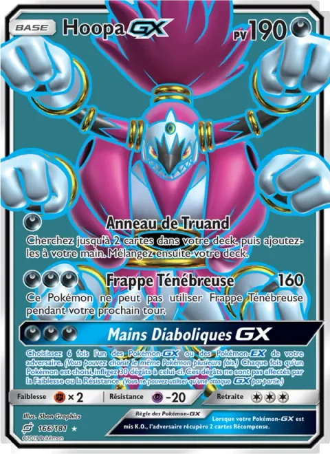Hoopa GX [Rogue Ring | Dark Strike | Devilish Hands GX]