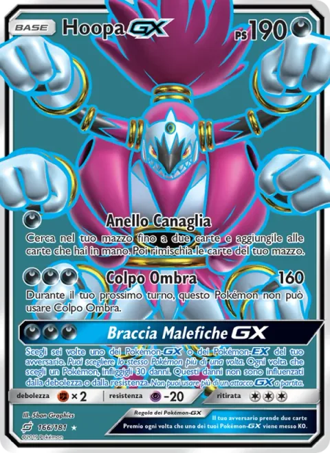 Hoopa GX [Rogue Ring | Dark Strike | Devilish Hands GX]