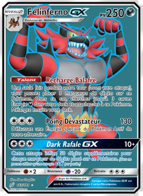 Incineroar GX [Scar Charge | Crushing Punch | Darkest Tornado GX]