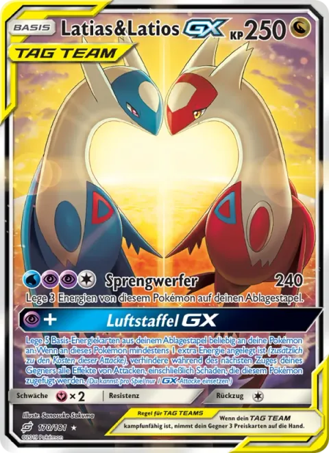 Latias & Latios GX [Buster Purge | Aero Unit GX]