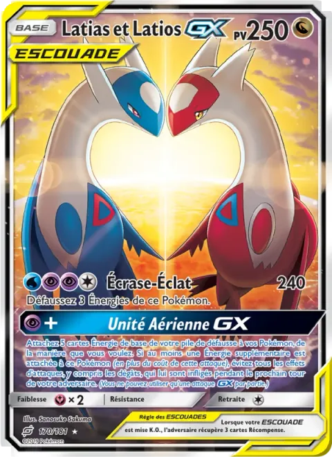 Latias & Latios GX [Buster Purge | Aero Unit GX]