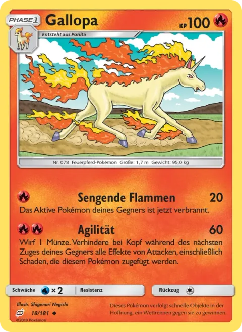 Rapidash [Searing Flame | Agility]