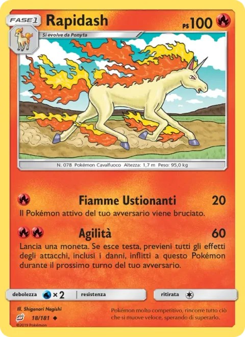 Rapidash [Searing Flame | Agility]