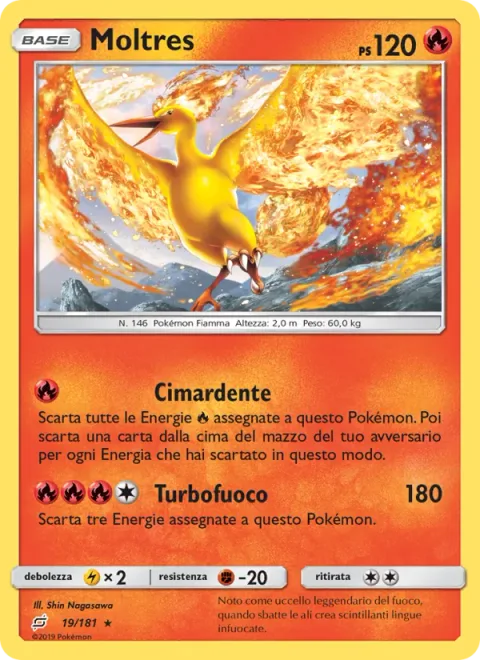 Moltres [Top Burner | Fire Spin]