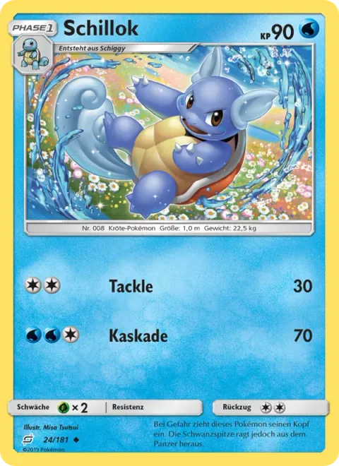 Wartortle [Tackle | Waterfall]
