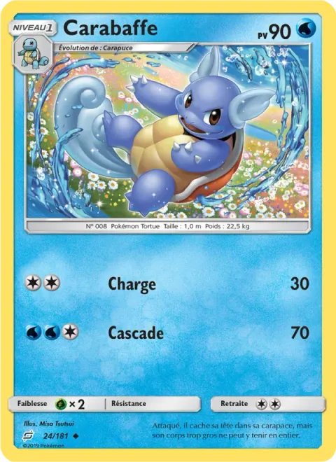 Wartortle [Tackle | Waterfall]