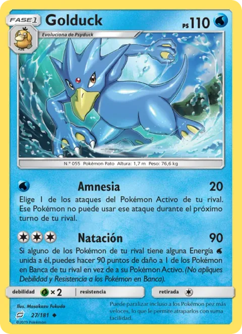 Golduck [Amnesia | Swim]
