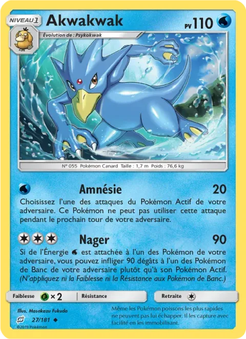 Golduck [Amnesia | Swim]