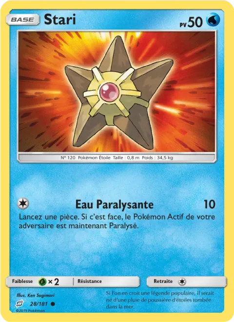 Staryu [Numbing Water]