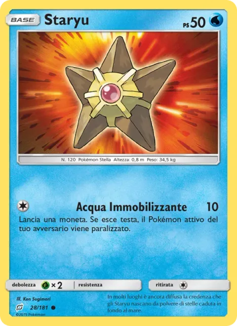 Staryu [Numbing Water]
