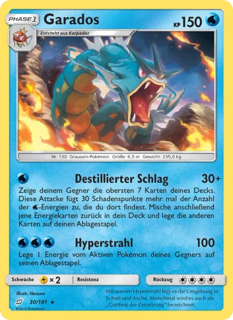 Gyarados [Distilled Blast | Hyper Beam]