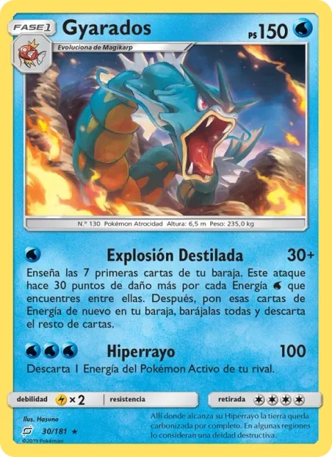 Gyarados [Distilled Blast | Hyper Beam]