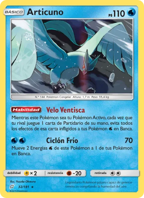 Articuno [Blizzard Veil | Cold Cyclone]