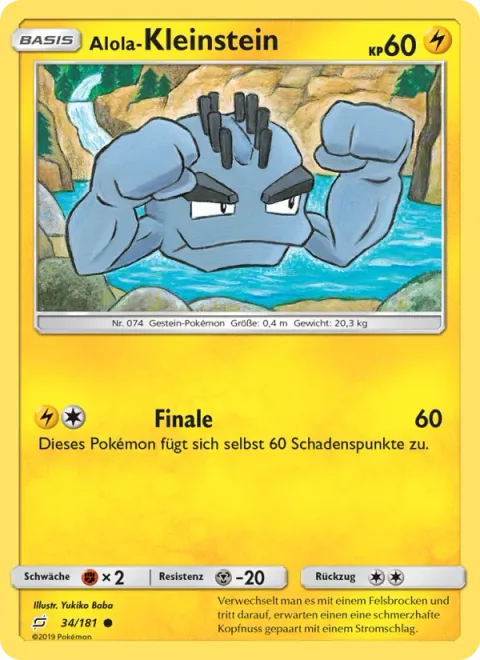 Alolan Geodude [Self-Destruct]