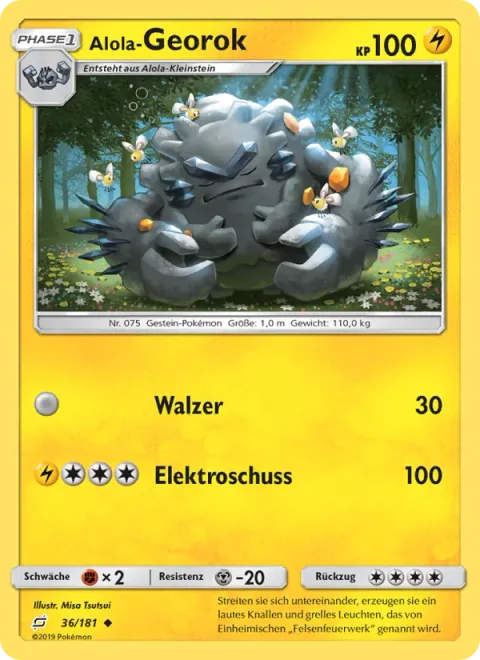 Alolan Graveler [Rollout | Electroslug]