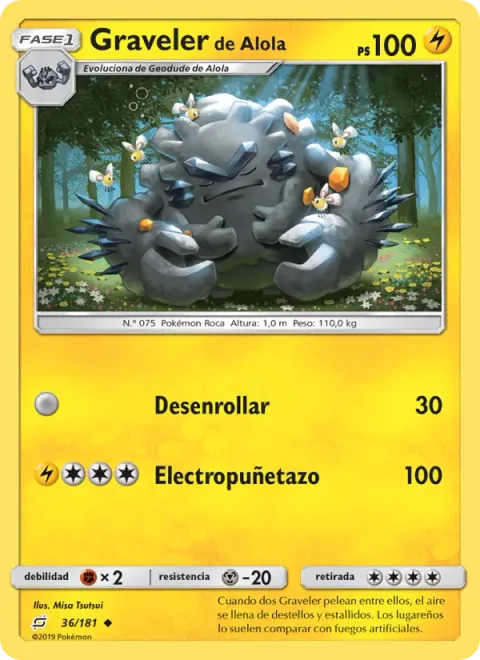 Alolan Graveler [Rollout | Electroslug]