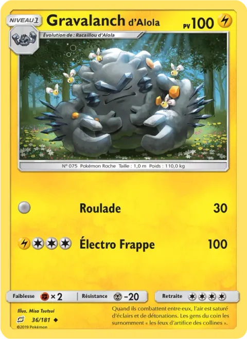 Alolan Graveler [Rollout | Electroslug]