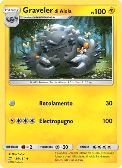 Alolan Graveler [Rollout | Electroslug]