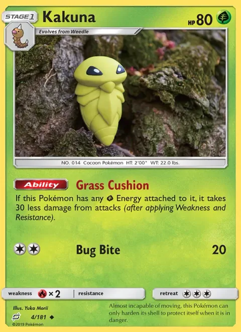 Kakuna [Grass Cushion | Bug Bite]