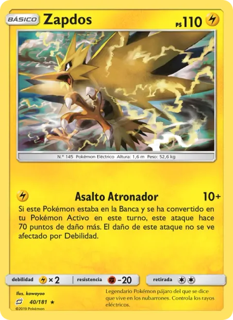 Zapdos [Thunderous Assault]