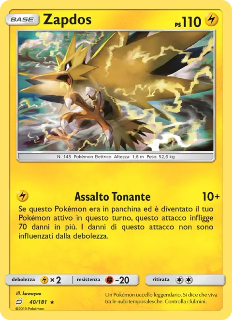 Zapdos [Thunderous Assault]