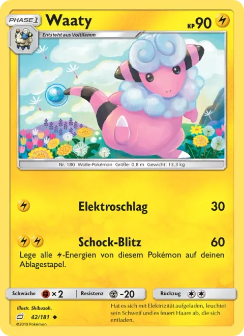 Flaaffy [Electric Punch | Shock Bolt]
