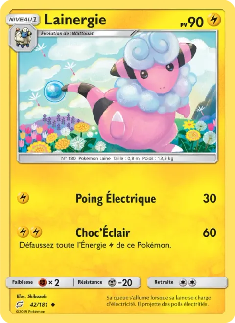 Flaaffy [Electric Punch | Shock Bolt]