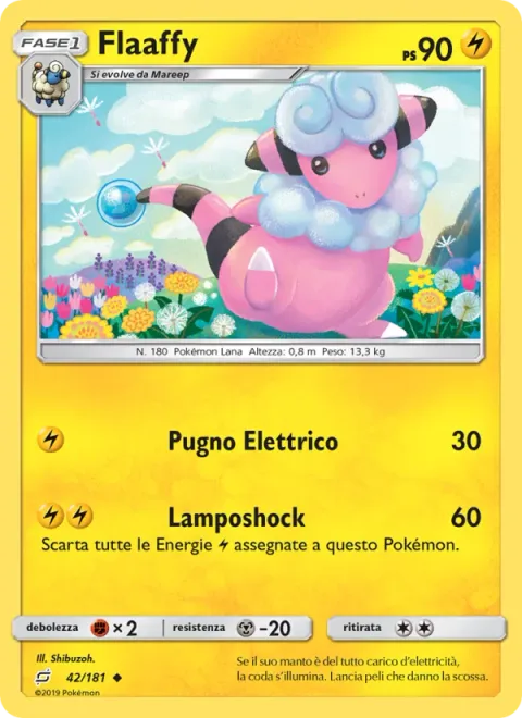 Flaaffy [Electric Punch | Shock Bolt]