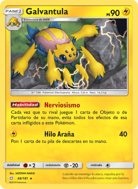 Galvantula [Unnerve | Spider Thread]