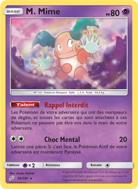 Mr. Mime [Scoop-Up Block | Psy Bolt]