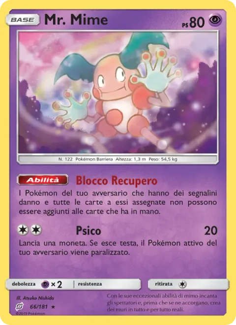 Mr. Mime [Scoop-Up Block | Psy Bolt]