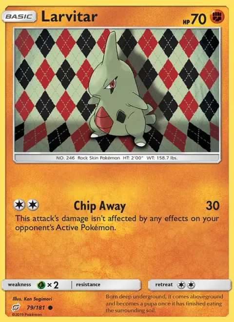 Larvitar [Chip Away]