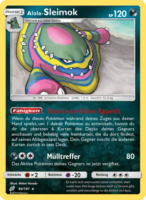 Alolan Muk [Adventurous Appetite | Gunk Shot]