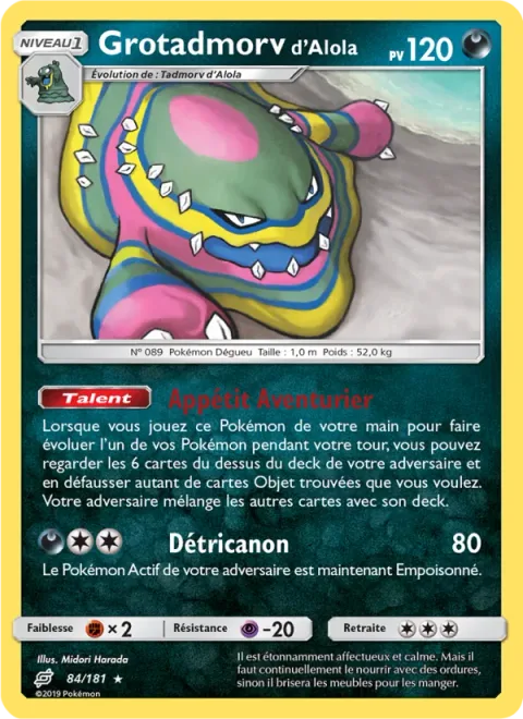 Alolan Muk [Adventurous Appetite | Gunk Shot]