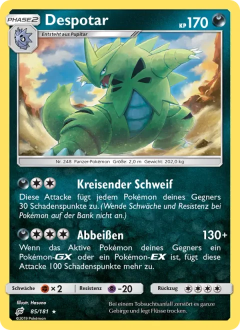Tyranitar [Spinning Tail | Bite Off]