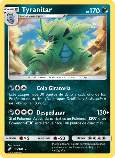 Tyranitar [Spinning Tail | Bite Off]