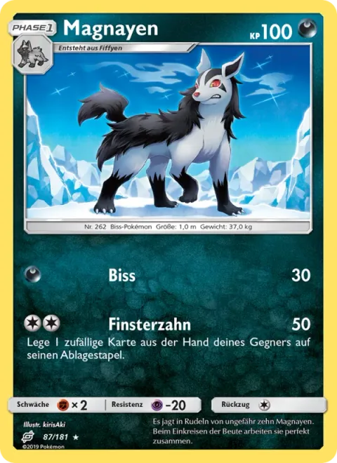 Mightyena [Bite | Dark Fang]