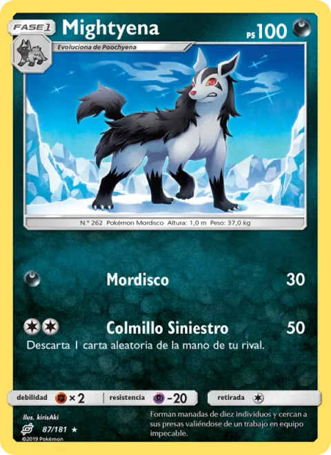 Mightyena [Bite | Dark Fang]