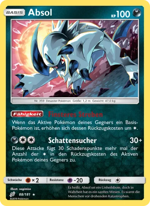 Absol [Dark Ambition | Shadow Seeker]