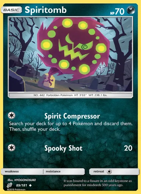 Spiritomb [Spirit Compressor | Spooky Shot]
