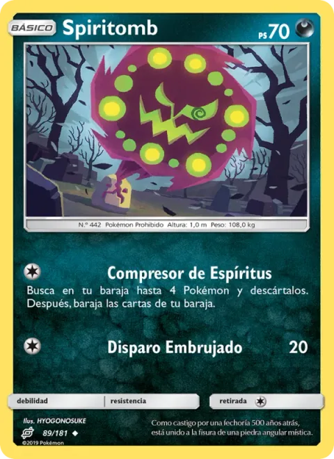 Spiritomb [Spirit Compressor | Spooky Shot]