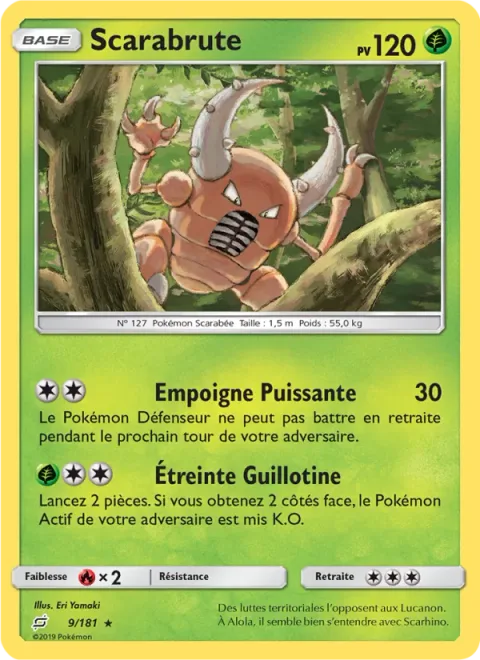 Pinsir [Grip And Squeeze | Guillotine Hug]