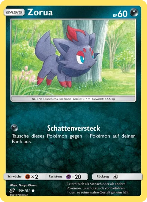 Zorua [Hide in Shadows]